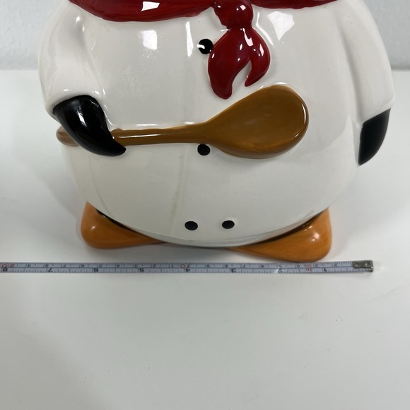 Rare Vintage Seaworld Parks & Entertainment Chef Penguin Ceramic Cookie Jar - Picture 6 of 10